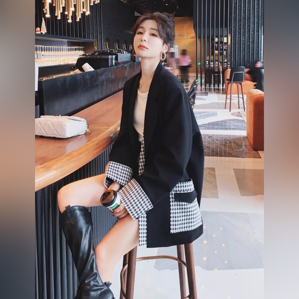 Korean Brand Black Jacket